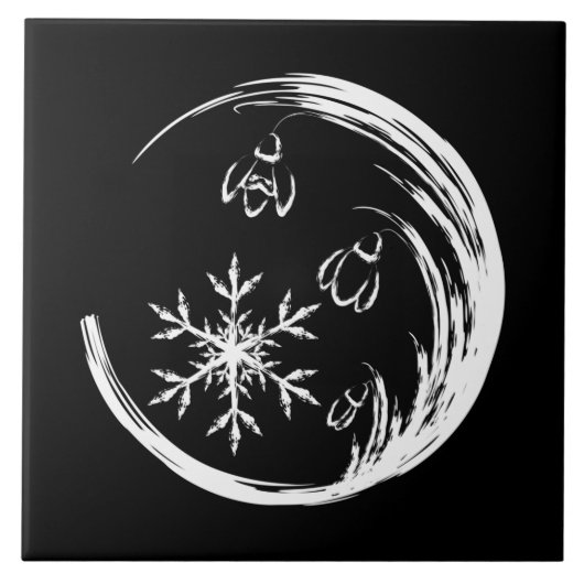 Winter Crest Tegeltje (Voorkant)