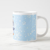 Winter Cutie | Tasse de café d'hiver de manchot mi (Droite)
