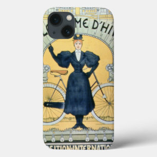"Winter Cycle Racing Track", internationaal tentoo iPhone 13 Hoesje