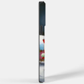 Winter Dachshund Caravan Kerstavontuur Case-Mate iPhone Case (Achterkant / Rechts)