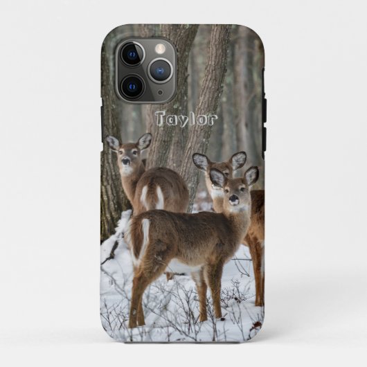 Winter Deer Case-Mate iPhone Case (Achterkant)