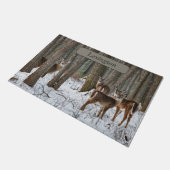 Winter Deer Deurmat (Schuin)