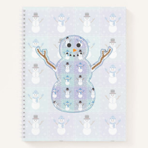 Winter Dekbed Spiraal Notebook Notitieboek