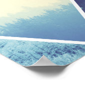 Winter Diamond Pattern Poster (Hoek)