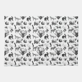 Winter Dieren Tea Towel Theedoek