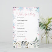 Winter Dierenseksespecifieke onthullingen over Bab (Staand voorkant)