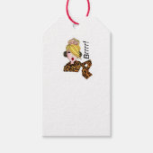 "Winter DIVA" Brrr Cadeaulabel (Voorkant)
