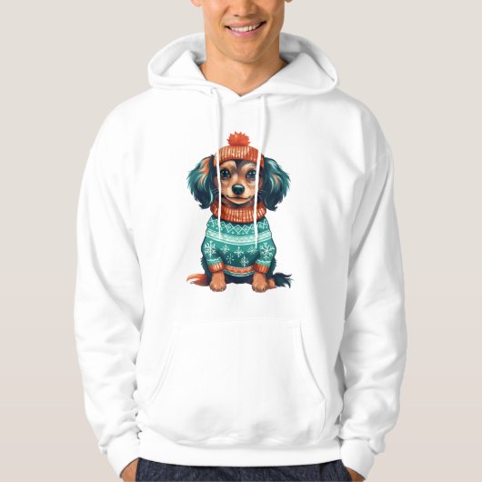 Winter Doggie Sweater Vibes (Voorkant)