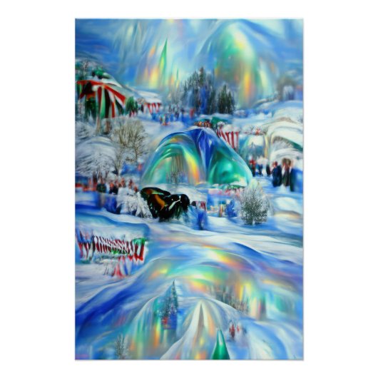 Winter Dreamscape Perfect Poster (Voorkant)