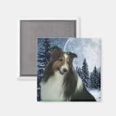 Winter Duncan Magnet Magneet (Voorkant / Achterkant)