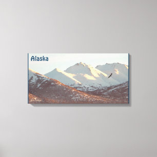 Winter Eagle Canvas Afdruk