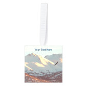 Winter Eagle Kubus Ornament (Voorkant)