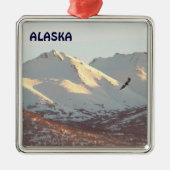 Winter Eagle Metalen Ornament (Voorkant)