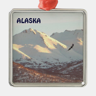 Winter Eagle Metalen Ornament