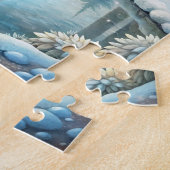 Winter Eekhoorn Puzzel (Zijkant)