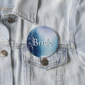 Winter Egrets Bride Button (In situ)