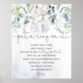 Winter elegante doe een ring aan het spelposter poster (Voorkant)