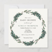 Winter Evergreen Buffalo Plays Kaart (Voorkant)