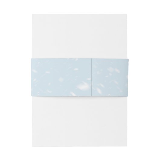 Winter Evergreen Pine Trees Bruiloft Uitnodigingen Wikkel (Achterkant Voorbeeld)