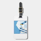 Winter Extreme sporten Bagagelabel (Voorkant verticaal)