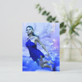 Winter Fae Briefkaart (Staand voorkant)