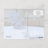 Winter Fairy Briefkaart (Achterkant)