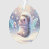 Winter Fairy Hedgehogs – Cute Snowflake (devant)