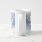 Winter Fairy Hedgehogs Mug – Cute Snowflake (Dos)