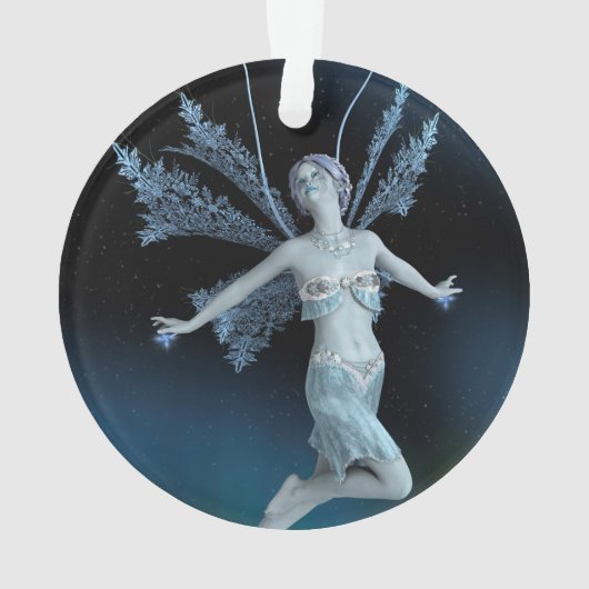 Winter Fairy Ornament (achterkant)