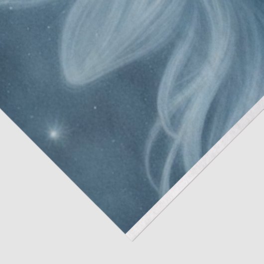 Winter Fairy Queen Decoupage papier (Detail)