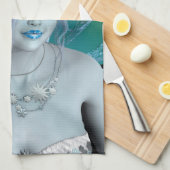 Winter Fairy Theedoek (Quarter Fold)