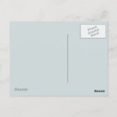 Winter Fantasy Briefkaart (Achterkant)