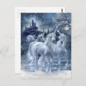Winter Fantasy Briefkaart (Voorkant / Achterkant)