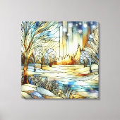 Winter Fantasy Canvas Kunst (Voorkant)