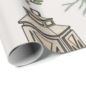 Winter Farmhouse Cadeaupapier (Rol Hoek)