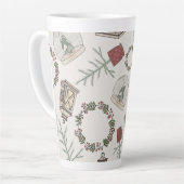 Winter Farmhouse Latte Mok (Linkerhoek)