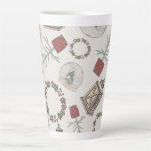 Winter Farmhouse Latte Mok (Voorkant)