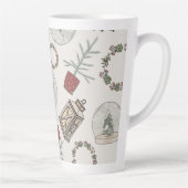 Winter Farmhouse Latte Mok (Rechts)