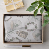 Winter Farmhouse Tissuepapier (Geschenk)