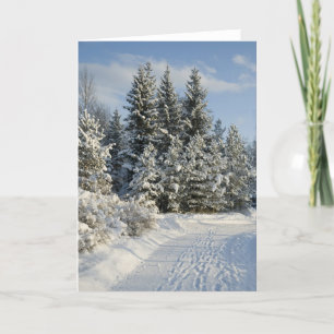 Winter Feestdagen Kaart