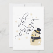 Winter Feestdagenkaart (Voorkant)