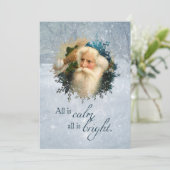  winter feestdagenkaart (Staand voorkant)