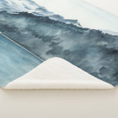 Winter Fjords Sherpa Deken (3/4)