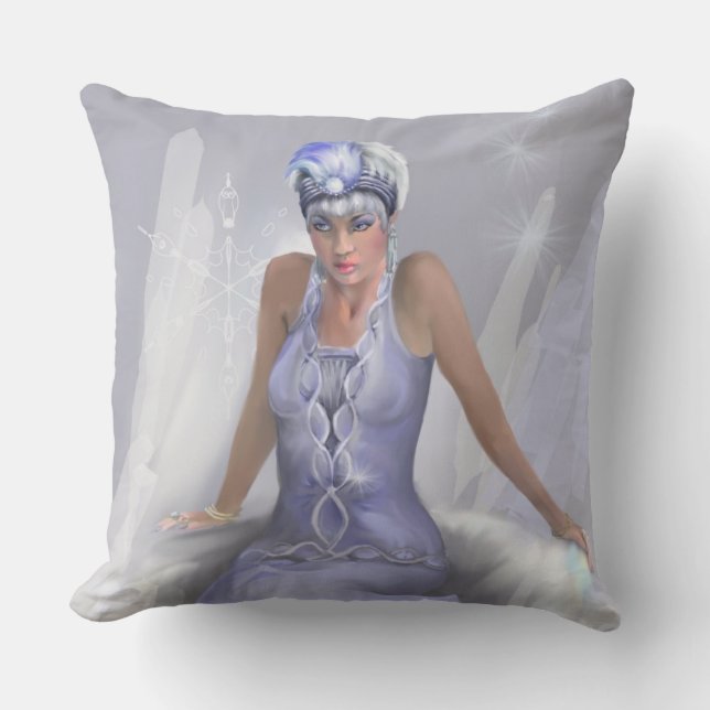 Winter Flame Pillow Kussen (Voorkant)