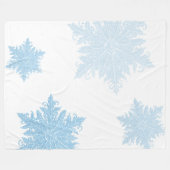 Winter Fleece Blanket Deken (Voorkant (Horizontaal))