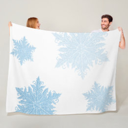 Winter fleece deken
