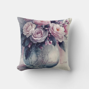 Winter Floral Kussen