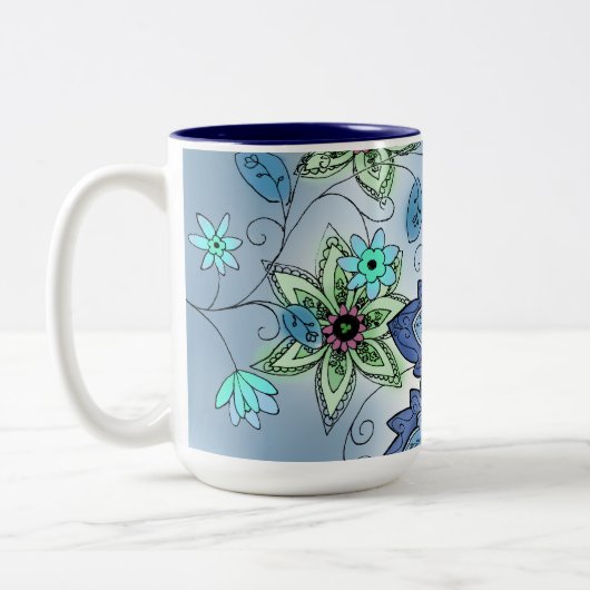 Winter Floral Mok (Links)