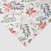 Winter Floral | Vakantie Tissuepapier (Detail)