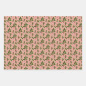Winter floral wrapping paper trio (Voorkant 3)